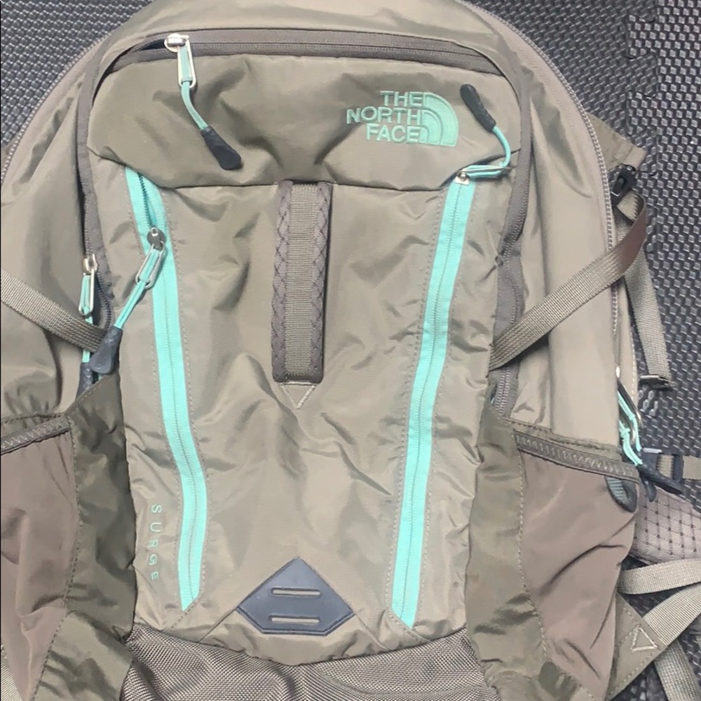 North Face Surge Backpack 31, used